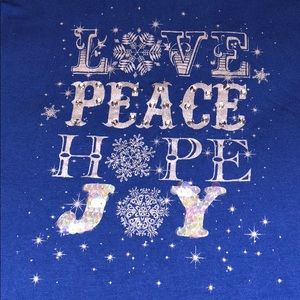 EUC Havengirl Holiday long sleeve shirt